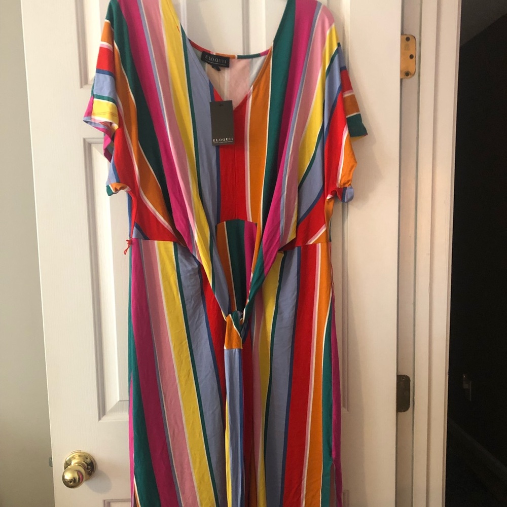 Size 14 Eloquii “wrap” dress